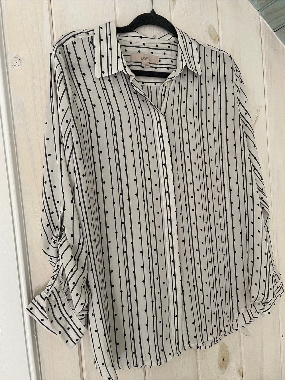 Loft Long-Sleeve  Blouse